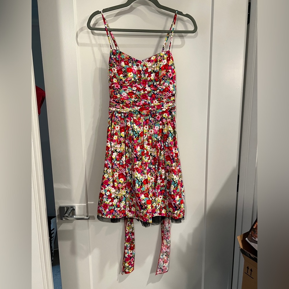 Juniors Small Flower B. Darlin Dress